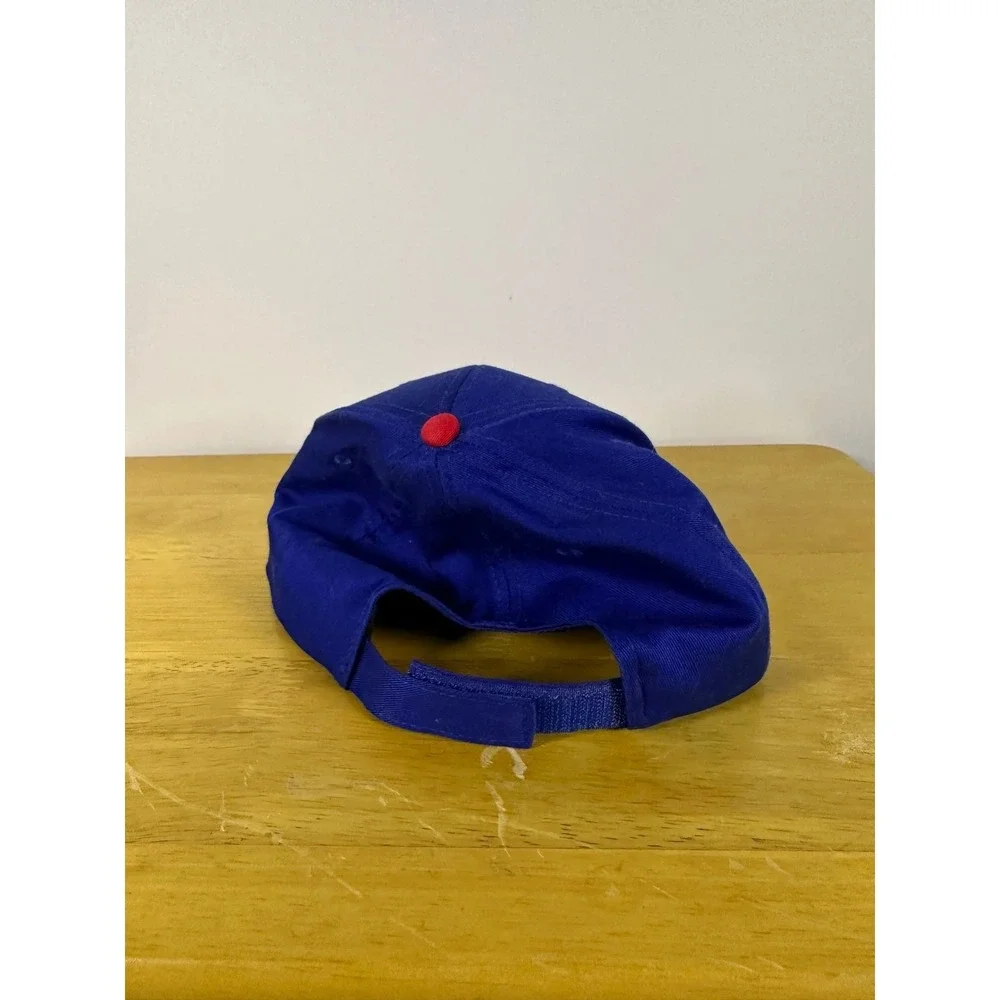 OC Sports MLB Baseball Cap Adult OSFM Chicago Cubs C Logo Blue Adjustable
